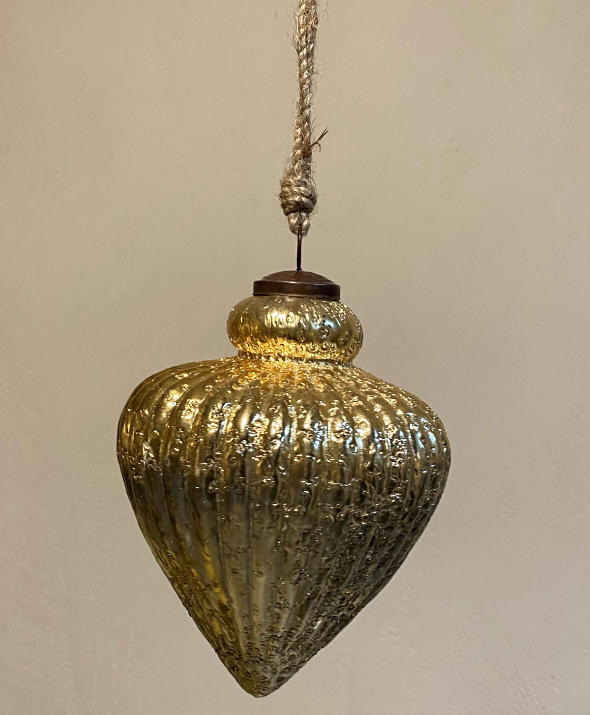 Adorno de Navidad dorado - Imagen 3