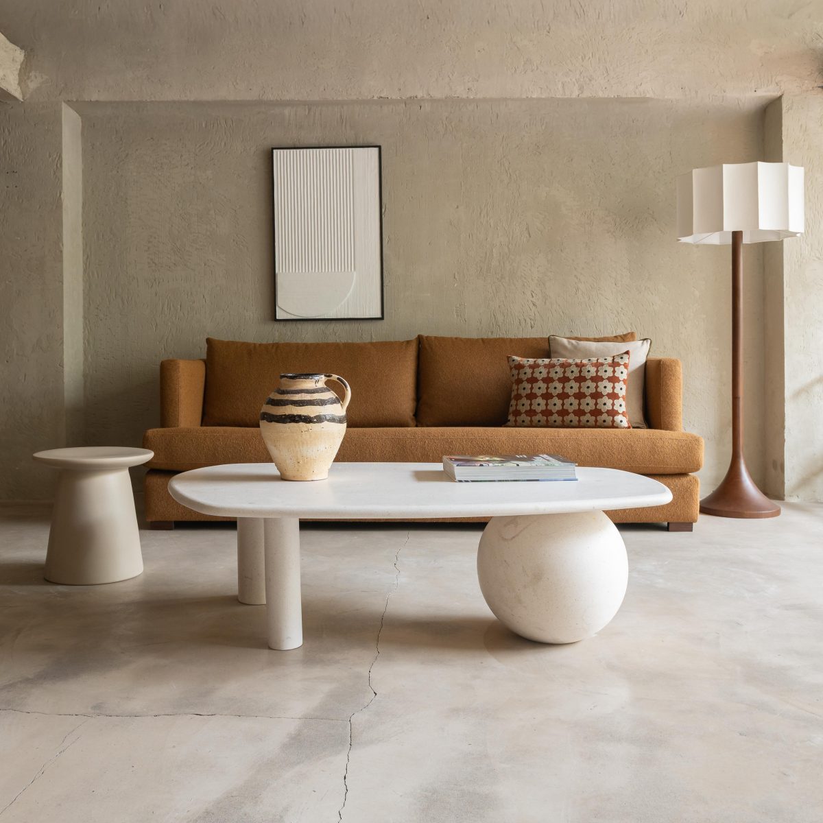 Funda cojín flores óxido 60x40 cm - Imagen 5