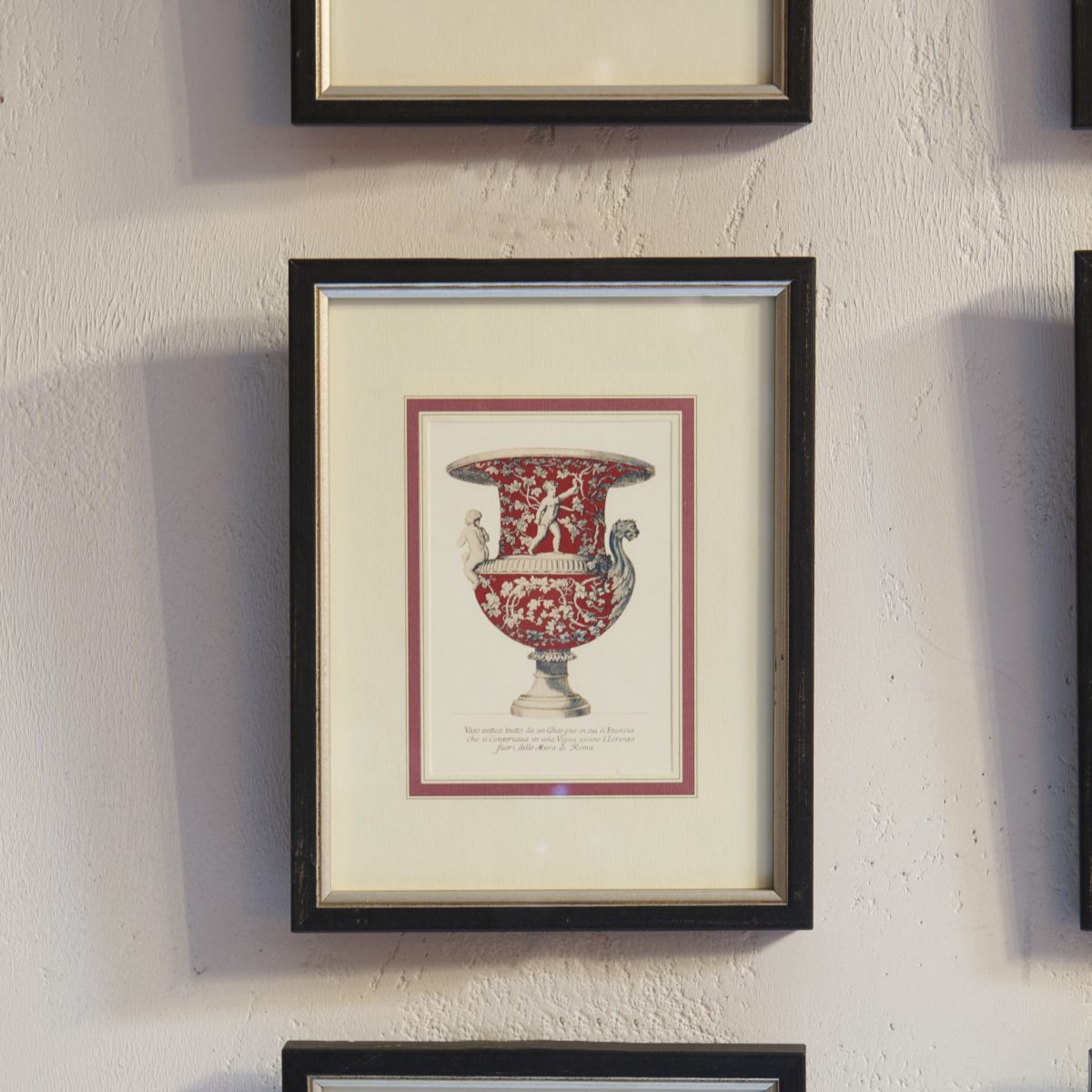 Juego de seis láminas antiguas de Carlo Antonini - Imagen 3