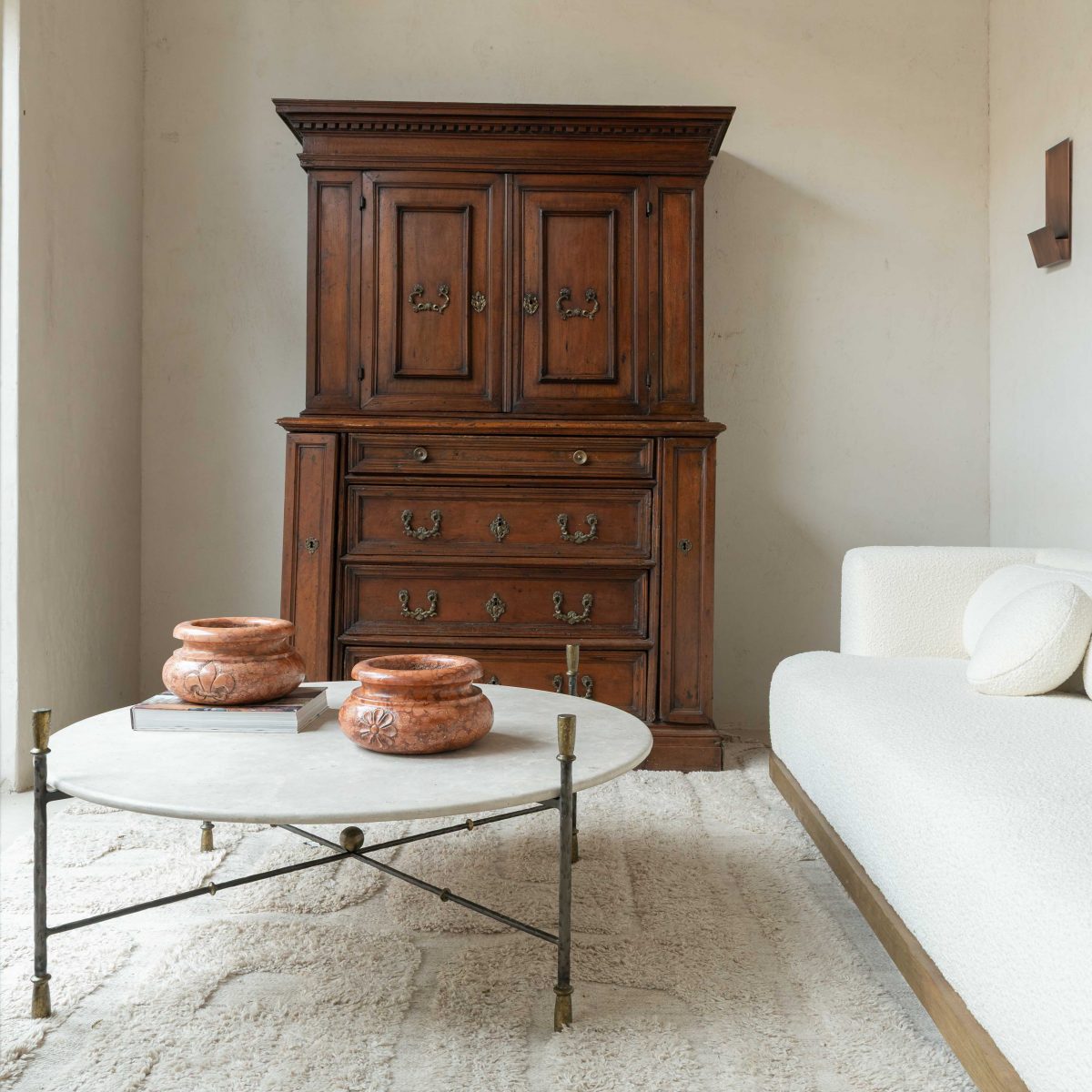 Armario origen Lombardía del siglo XVII