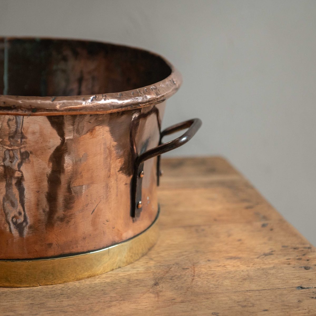 Olla antigua de cobre - Imagen 2