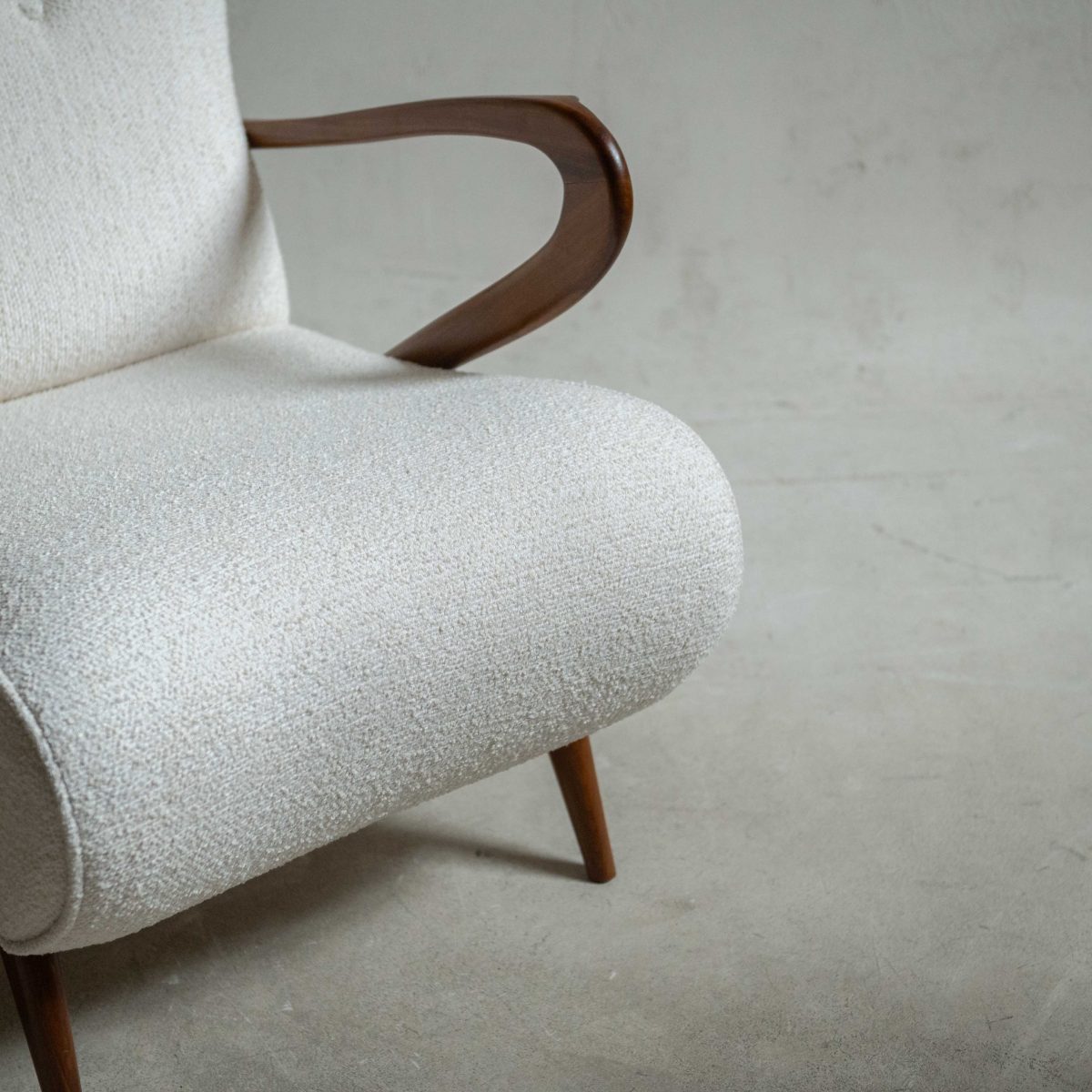 Pareja de butacas años 40 de Paolo Buffa - Imagen 4