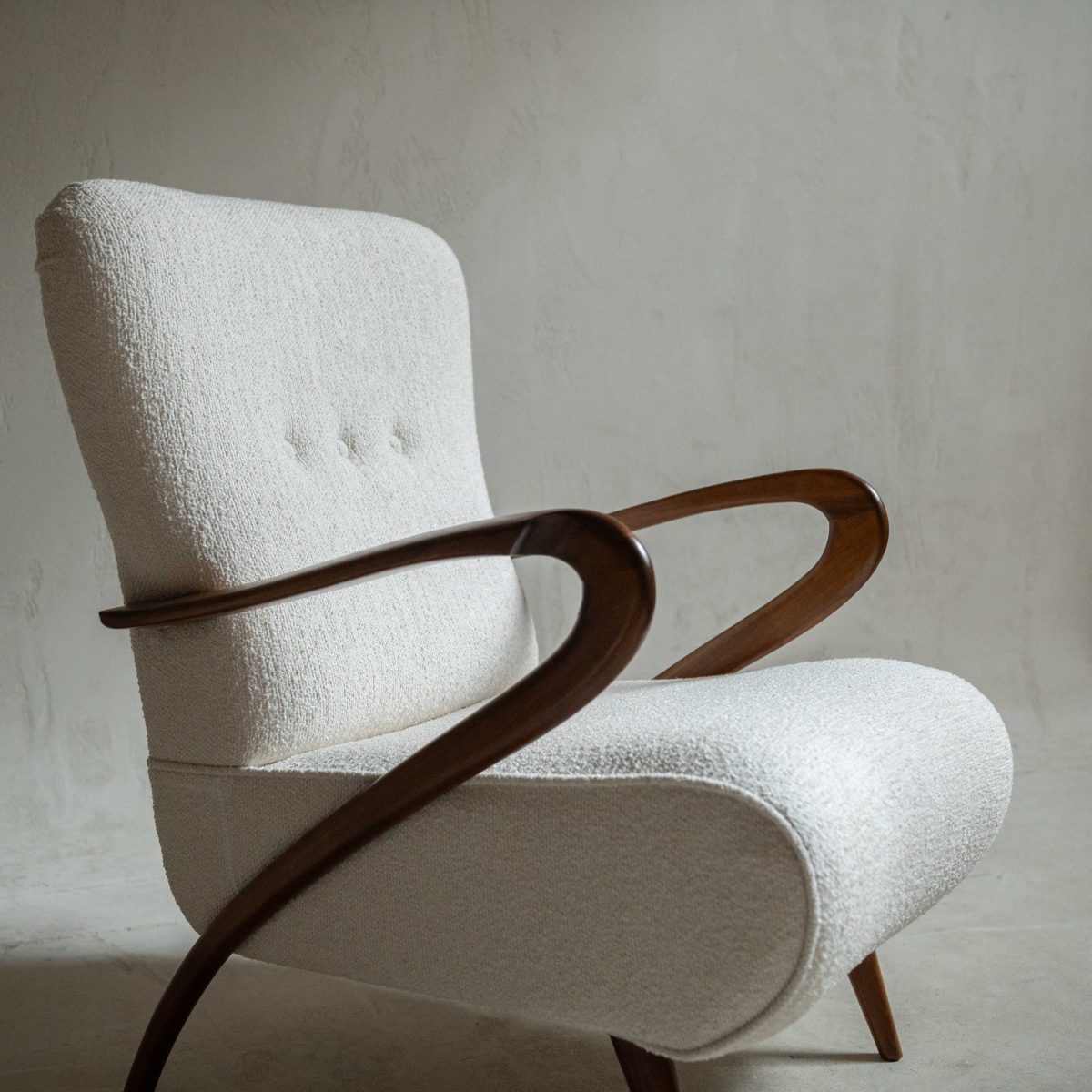 Pareja de butacas años 40 de Paolo Buffa - Imagen 6