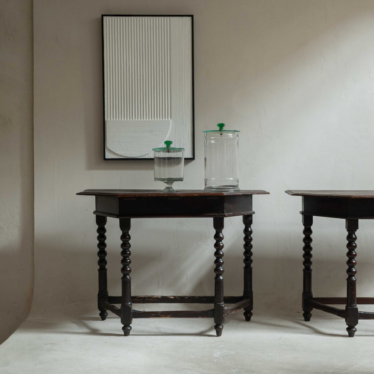 Pareja de consolas toscanas del siglo XVII - Imagen 5