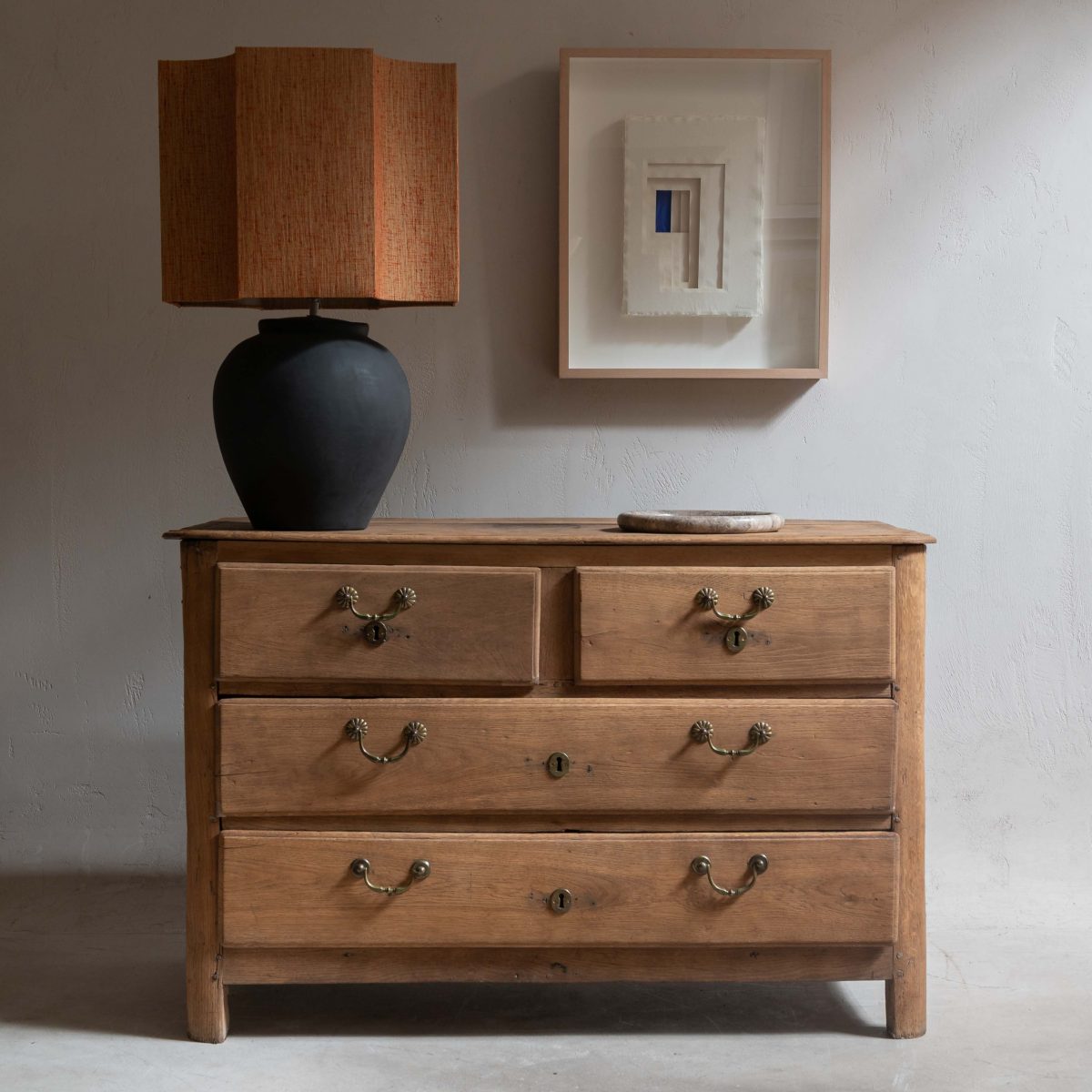 Bandeja de travertino plateado - Imagen 4