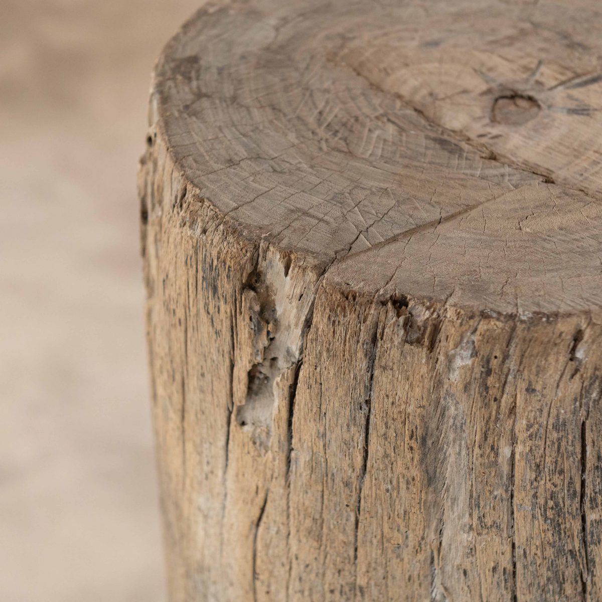 Peana antigua de madera S - Imagen 3